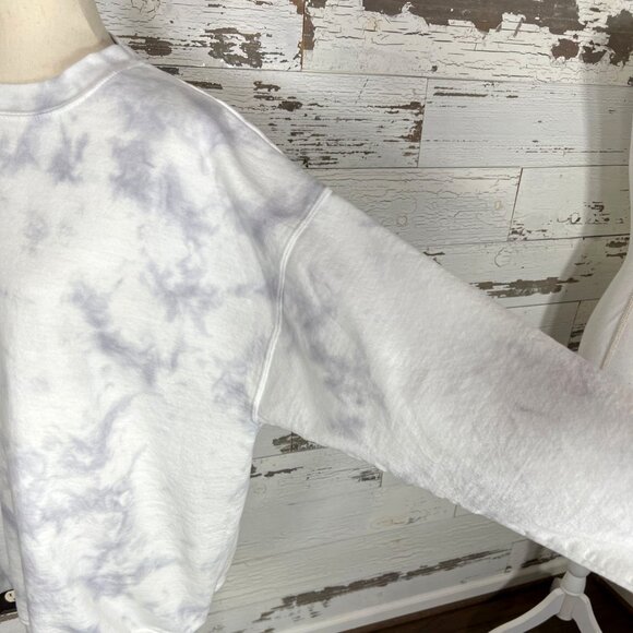 BFFS & BABES Tie Dye Sweatshirt in Smoke Show Gray Sz 2 (Unisex Large) EUC - Picture 2 of 5